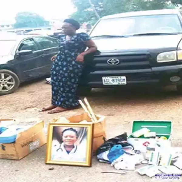 Serves Her Right!! See How Fake female doctor who duped 3 people of N23m, gets duped of N48m and then arrested